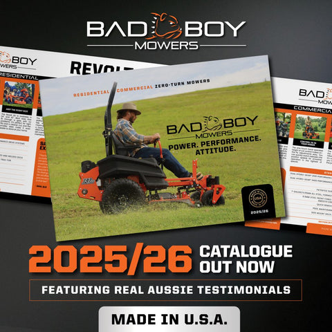 BAD BOY MOWERS 2025/26 CATALOUGE
