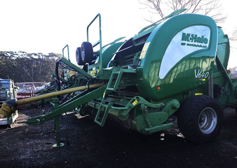 McHALE V640 BALER $43,000.00