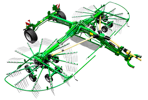 McHale R 68-78 Centre Delivery Rake
